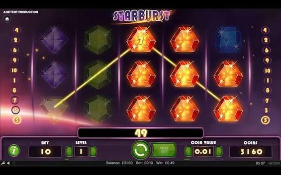 Udforsk Starburst En Stjernesprudlende Spilleoplevelse fra NetEnt